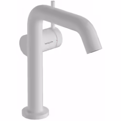 Mitigeur de lavabo sans vidage couleur : blanc mat hauteur du robinet : 201 mm longueur du bec : 139 mm zone de confort : 151 ...