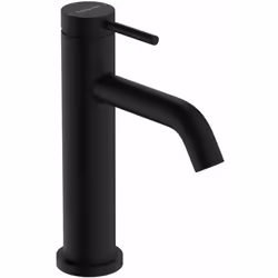Mitigeur de lavabo sans vidage couleur : noir mat hauteur du robinet : 183 mm longueur du bec : 116 mm zone de confort : 105  ...