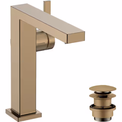 hansgrohe Tecturis E Fine 1 x mitigeur de lavabo à levier unique Détails du produit : montage sur pied, bec fixe ComfortZone  ...