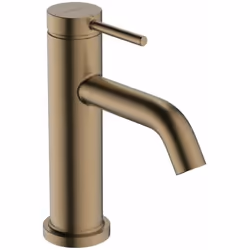 Mitigeur de lavabo sans vidage couleur : bronze brossé hauteur du robinet : 160 mm longueur du bec : 108 mm zone de confort : ...
