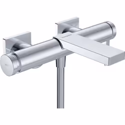 hansgrohe Tecturis E 1 x mitigeur de baignoire monocommande Détails du produit : montage mural, apparent pour deux consommate ...