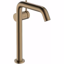 Mitigeur de lavabo sans vidage couleur : bronze brossé hauteur du robinet : 283 mm longueur du bec : 167 mm zone de confort : ...