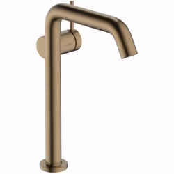 Mitigeur de lavabo à levier avec vidage couleur : bronze brossé hauteur du robinet : 283 mm longueur du bec : 167 mm zone de  ...