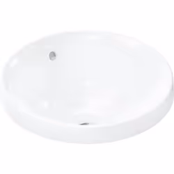 hansgrohe Xuniva S 1 x lavabo encastré Détails du produit avec trop-plein, sans trou pour robinet matériau : céramique hauteu ...