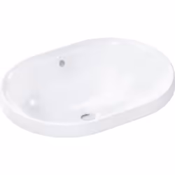 hansgrohe Xuniva U 1 x lavabo encastré Détails du produit avec trop-plein, sans trou pour robinet matériau : céramique hauteu ...