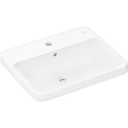 Hansgrohe - Xuniva q lavabo encastré, avec trop-plein, 1 trou pour