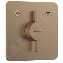 DuoTurn q - Mitigeur encastré, 2 sorties, bronze brossé 75414140 - Hansgrohe