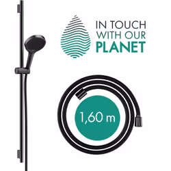 hansgrohe Rainfinity 1 x set de douche Détails du produit : Set composé de : douchette à main, support de douchette ainsi que ...