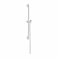 Barre de douche Unica Pulsify S 65 avec flexible de douche et support couleur: blanc mat matériau : métal / plastique hauteur ...