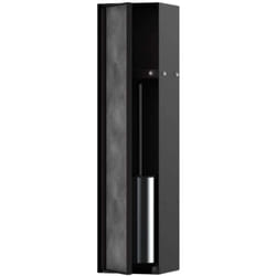 XtraStoris Rock Porte-brosse wc, avec tablette, porte - Hansgrohe
