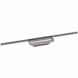 Caniveau de douche Minimallistic 800 matériau de la grille: Acier inoxydable réglable en hauteur + 10 mm convient pour l’évac ...