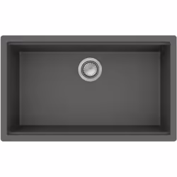 hansgrohe S53 1 x évier à encastrer Détails du produit : Matériau : SilicaTec 1 cuve, profondeur de cuve : 180 mm avec garnit ...