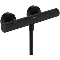 Ecostat Fine - Mitigeur thermostatique de douche, noir mat 13324670 - Hansgrohe
