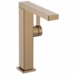 Mitigeur de lavabo à levier avec vidage couleur : bronze brossé hauteur du robinet : 228 mm longueur du bec : 157 mm zone de  ...