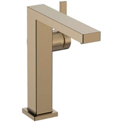 Hansgrohe - Tecturis e - Mitigeur de lavabo avec vidage Push-Open, CoolStart, EcoSmart, bronze brossé 73042140