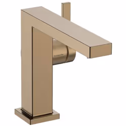 Mitigeur de lavabo à levier avec vidage couleur : bronze brossé hauteur du robinet : 150 mm longueur : 155 mm zone de confort ...