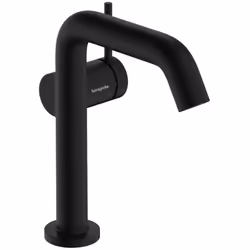 Mitigeur de lavabo à levier avec vidage couleur noir mat hauteur du robinet : 201 mm longueur du bec : 139 mm zone de confort ...