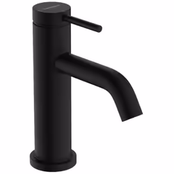 Mitigeur de lavabo à levier avec vidage couleur noir mat hauteur du robinet : 160 mm longueur du bec : 108 mm zone de confort ...
