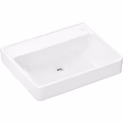 hansgrohe Xanuia Q 1 x lavabo Détails du produit suspendu sans trou de robinetterie, sans trop-plein hauteur intérieure de la ...