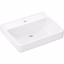 hansgrohe Xanuia Q 1 x lavabo Détails du produit suspendu avec trou pour robinetterie, sans trop-plein hauteur intérieure de  ...
