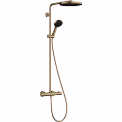Colonne de douche bronze brossé avec technologie EcoSmart et jet PowderRain Profitez d’un moment bien-être avec la colonne de ...