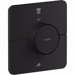 hansgrohe AXOR ShowerSelect ID 1 x thermostat Détails du produit forme softsquare montage encastré pour deux consommateurs ut ...