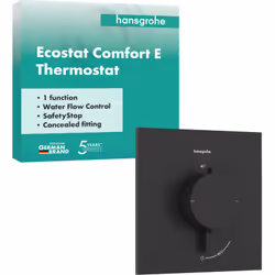 hansgrohe Ecostat Comfort E 1 x thermostat encastré 1 consommateur cartouche thermostatique pour la régulation de la températ ...