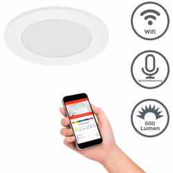 Plafonnier LED Panneau dimmable avec RGB Centerlight 119,5x29,5cm Plafonnier plat 65mm 32,5W 3400lm RGB CCT 3000-6500K Plafon ...