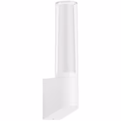 - lampe exterieure LED moderne en blanc, en metal / plastique - la lumiere exterieure est particulierement pratique pour l'ec ...