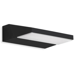 B.k.licht - Telefunken - Applique d'extérieur led, applique d'extérieur, tête orientable, 10 watts, 1.100 lumens, 4.000 Kelvin,IP44, noir,