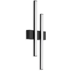 Telefunken - Applique extérieure led graz, 4 w, 480 lm, IP44, noir, métal-plastique, 47 x 15,5 x 4,2 cm