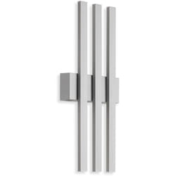 Applique murale d'ext rieur led Lampe d'ext rieur 12 w IP44 argent m tal-plastique Telefunken