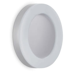 Telefunken - Lampe d'extérieur led rixi, platine led, 4000K blanc neutre, 12 w, argent, IP44, ø 32 x 5 cm