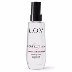 L.O.V Cosmetics 3IN1 MATTE & FIX SPRAY, Spray fixateur de maquillage, 50 ml, Hydratant, Universel, 1 pièce(s)