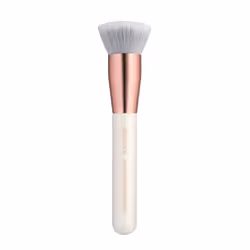 Essence Pinceau tampon de maquillage, Pinceau fond de teint, Courbé et plat, Gris, Blanc, 1 pièce(s)