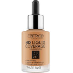CATRICE HD Liquid Coverage Foundation, 065 Bronze Beige, 30ml