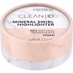 CATRICE Clean ID Mineral Swirl 010 Silver Rose 7 g, Poudre, Pot, Rose, Silver Rose, 7 g, Femmes