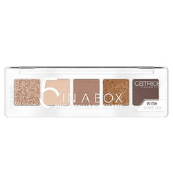 CATRICE 5 In A Box Mini Eyeshadow Palette, 010 Golden Nude Look, 4 g