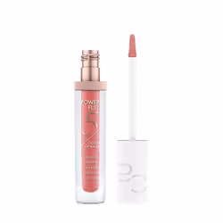 CATRICE Power Full 5 Liquid Lip Balm 010 Glossy Apricot 4.5 ml, Beaume pour les lèvres, Rose, Femmes, Thé vert, Goji berry ex ...