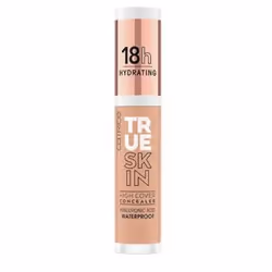 CATRICE True Skin High Cover, Warm Toffee, Peau sèche, Peau normale, Liquide, Bouteille, 4,5 ml, Femmes