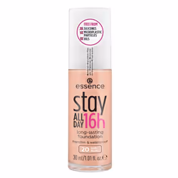 Essence stay ALL DAY 16h long-lasting Foundation 20 Soft Nude 30ml