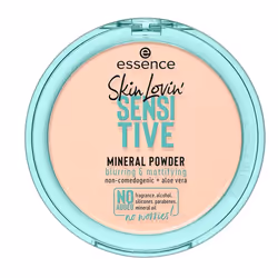Essence Skin Lovin Sensitive Mineral Powder, Neutre, Pot, Poudre compacte, Mat, Naturel, 9 ml, Femmes