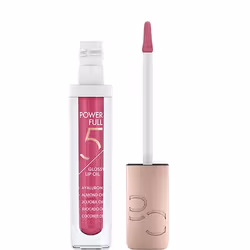CATRICE Power Full 5 Glossy Lip Oil, Glossy Blackberry, Nourrissant, Femmes, Gloss, Bouteille, Alcool