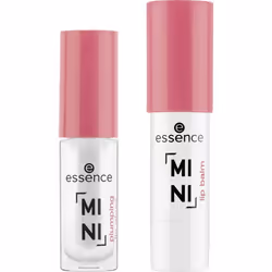 Essence MINI Duo Plumping Lip Gloss & Lip Balm, Femmes, 1 pièce(s), Mini But Glossy