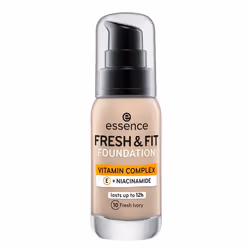 Essence fresh &amp; fit, Flacon pompe, Crème, Tous types de peau, Rafraîchissant, Lissage, Traitement, Peau nue, Beige
