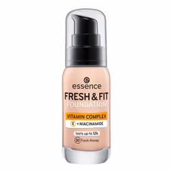 Essence fresh & fit, Flacon pompe, Crème, Tous types de peau, Rafraîchissant, Lissage, Traitement, Moyenne, Beige