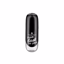 Essence Gel Nail, 8 ml, Noir, FROM dusk TILL YAWN, Coloration, Gloss, Bouteille