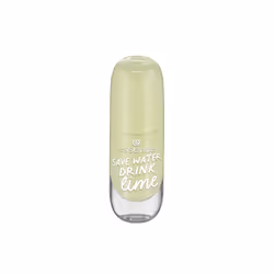 Essence Gel Nail, 8 ml, Vert, SAVE WATER, DRINK lime, Coloration, Gloss, Bouteille