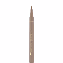 CATRICE ON POINT Brow Liner, Marron, Medium Brown, 1 ml, AQUA (WATER), ALCOHOL DENAT., STYRENE/ACRYLATES/AMMONIUM METHACRYLAT ...