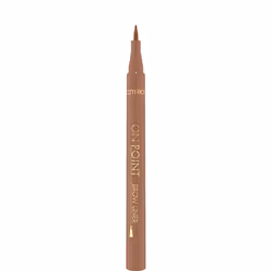 CATRICE ON POINT Brow Liner, Marron, Warm Brown, 1 ml, AQUA (WATER), ALCOHOL DENAT., STYRENE/ACRYLATES/AMMONIUM METHACRYLATE  ...